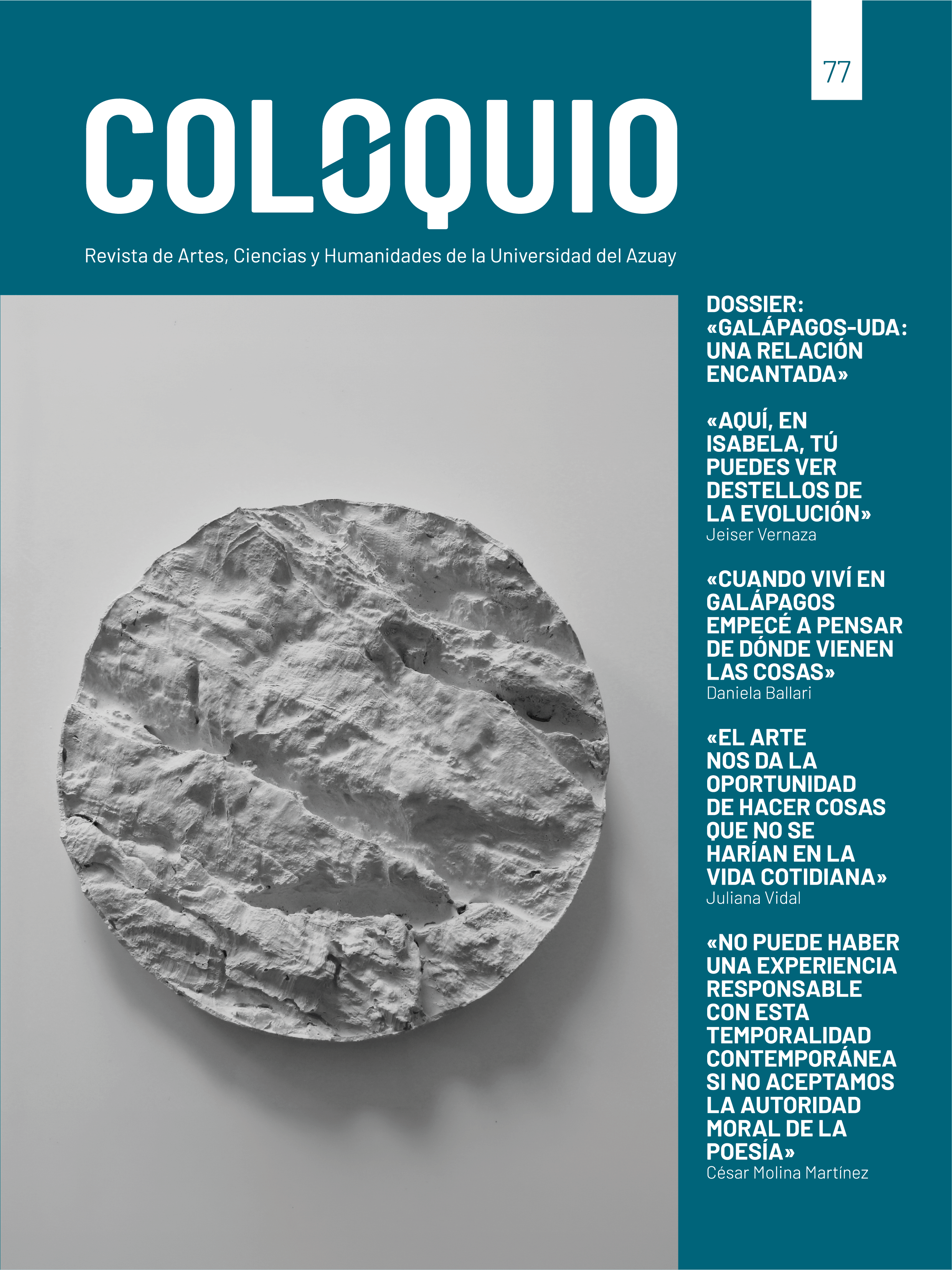 					Ver Núm. 77 (2026): COLOQUIO - Revista de Artes, Ciencias y Humanidades
				